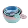 Hot Sass and Belle Pastel Ombre Measuring Cups Pink & Green