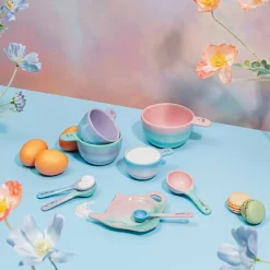 Hot Sass and Belle Pastel Ombre Measuring Cups Pink & Green