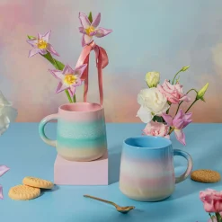 Sale Sass and Belle Pastel Ombre Mug Blue & Pink