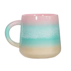 Clearance Sass and Belle Pastel Ombre Mug Pink & Green