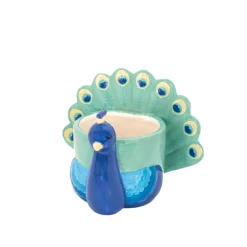 New Sass and Belle Peacock Mini Planter
