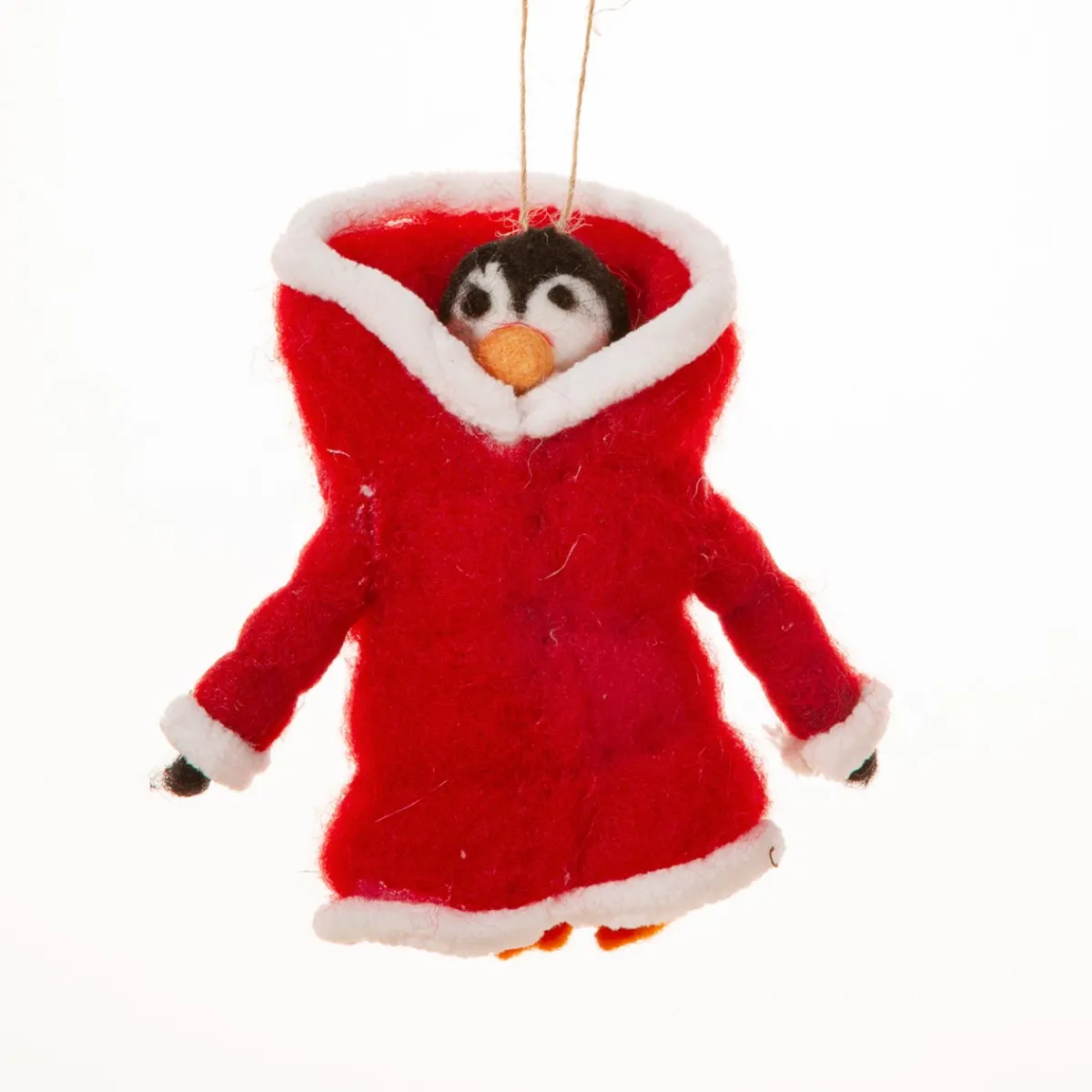 Outlet Sass and Belle Penguin in Puffer Jacket Felt Decoration
