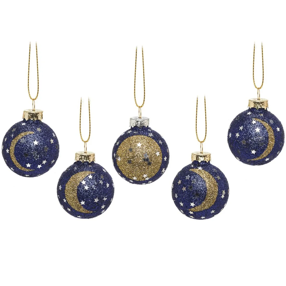 Online Sass and Belle Phases of the Moon Mini Bauble Set