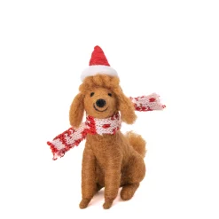 Clearance Sass and Belle Poodle Felt Decoration