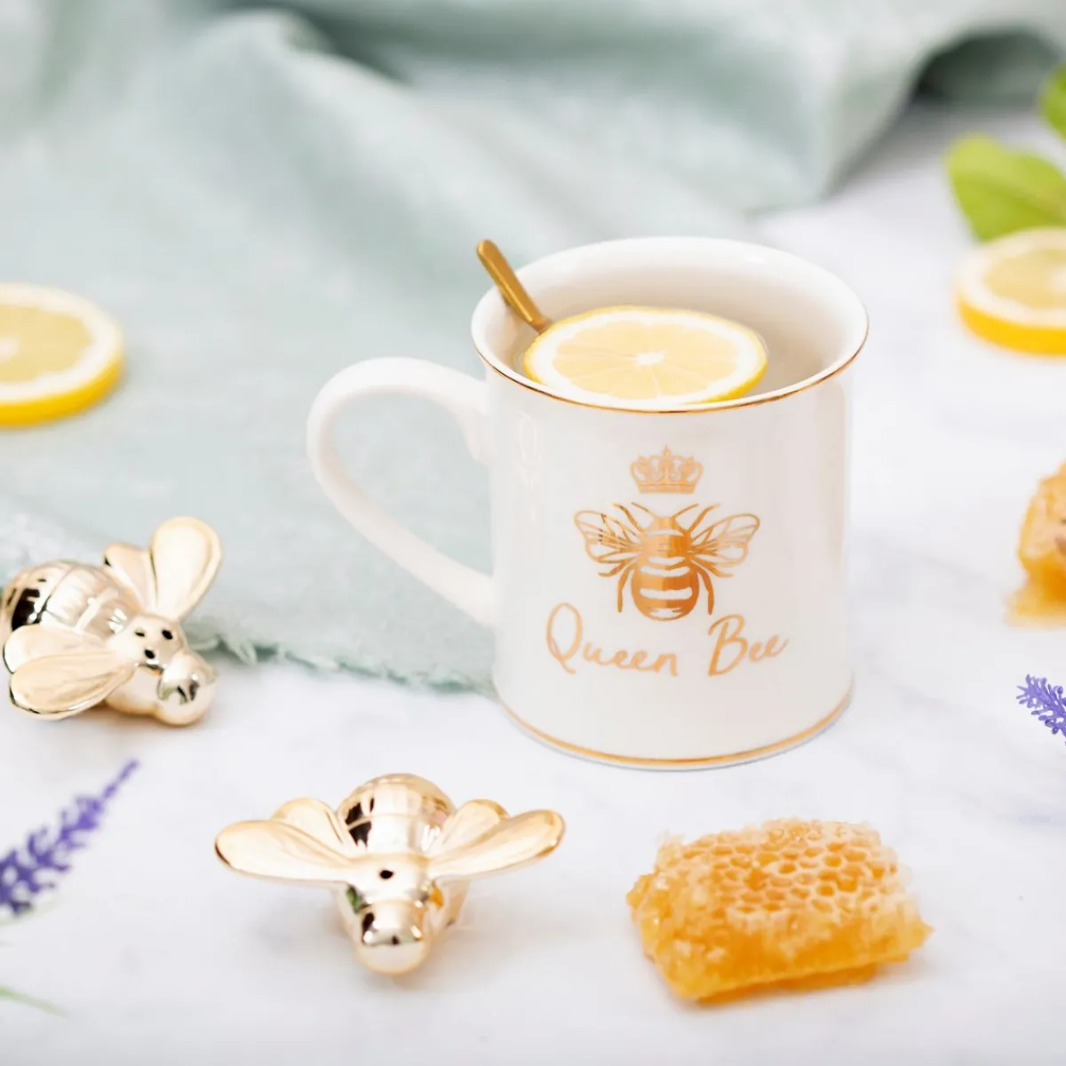 Hot Sass and Belle Queen Bee Mug