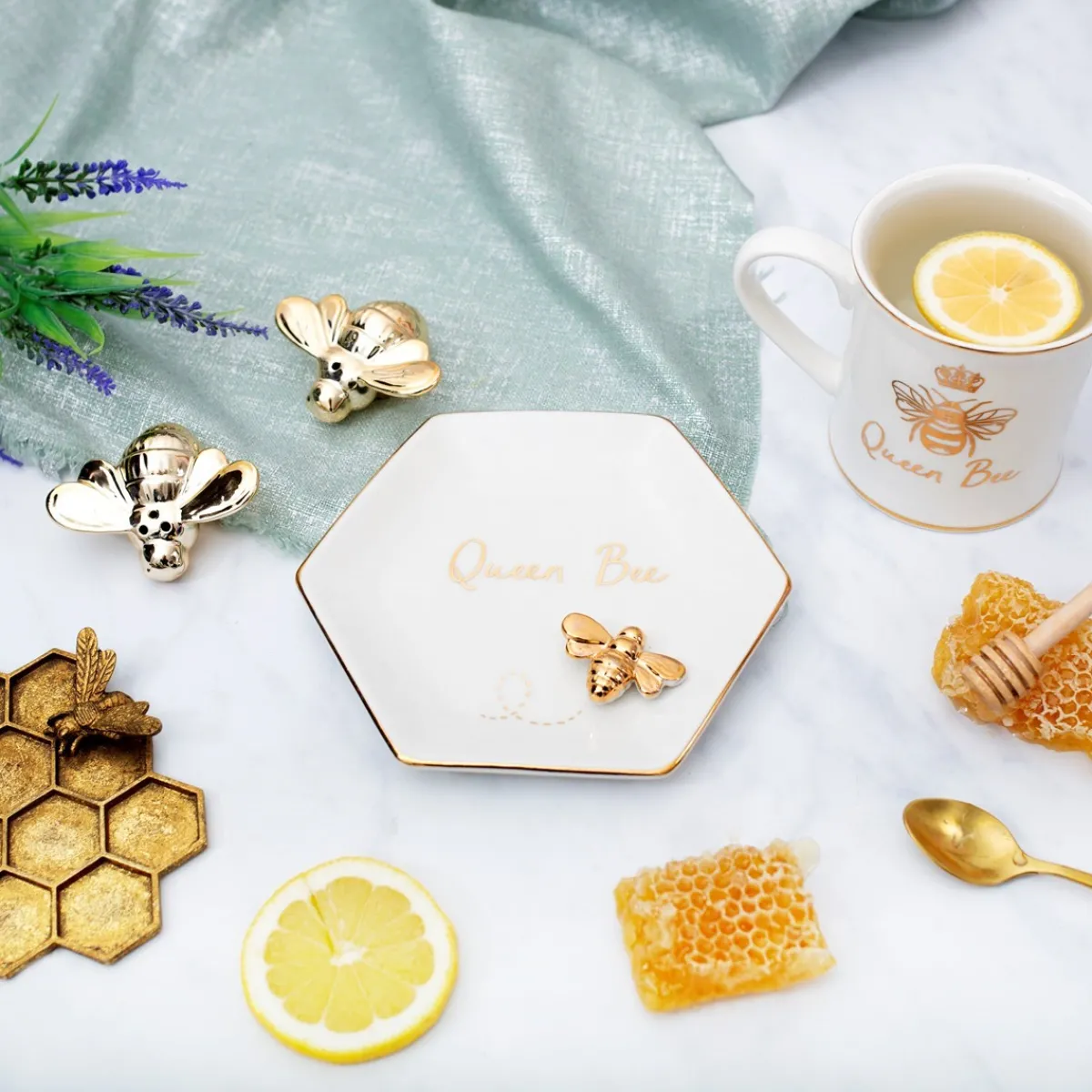 Clearance Sass and Belle Queen Bee Trinket Dish