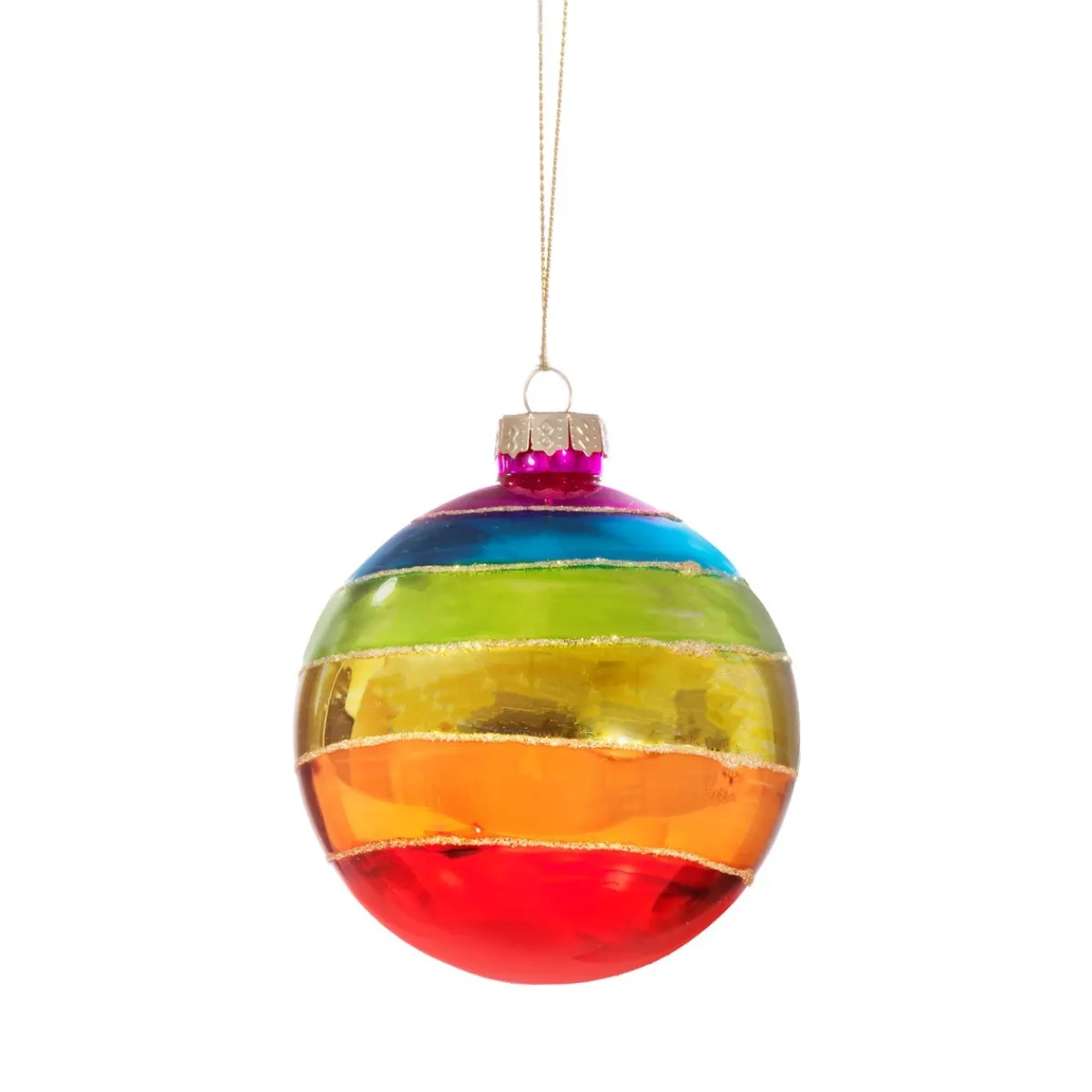 Hot Sass and Belle Rainbow Bauble