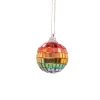 Discount Sass and Belle Rainbow Mirror Ball Mini Bauble