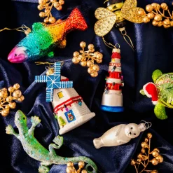 Online Sass and Belle Rainbow Trout Shaped Bauble