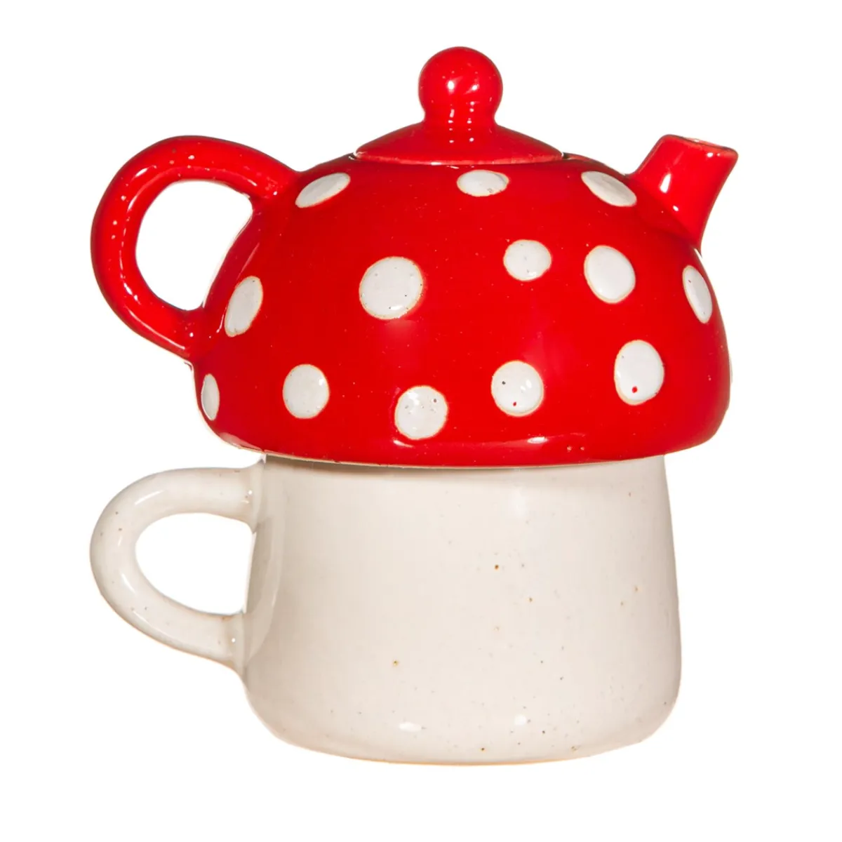Clearance Sass and Belle Red Mushroom Tea for One
