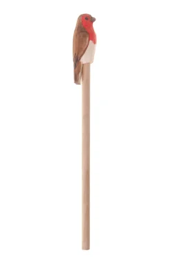 Sale Sass and Belle Red Wooden British Bird Pencil