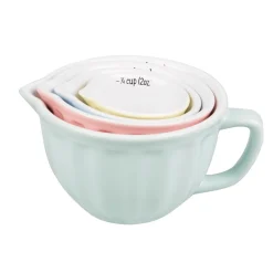 Hot Sass and Belle Retro Pastel Measuring Cups - Set of 4