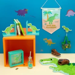 Best Sass and Belle Roarsome Dinosaur T-Rex Green Rug