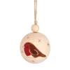 New Sass and Belle Robin Wooden Bauble