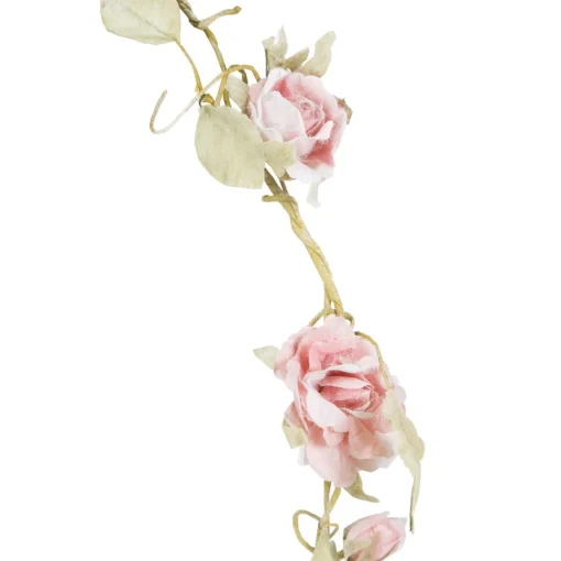 Sass and Belle Rose Garland Light Pink