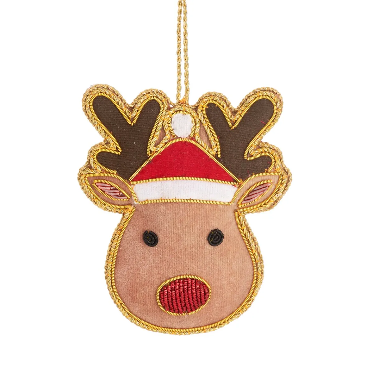 Outlet Sass and Belle Rudolph Zari Decoration