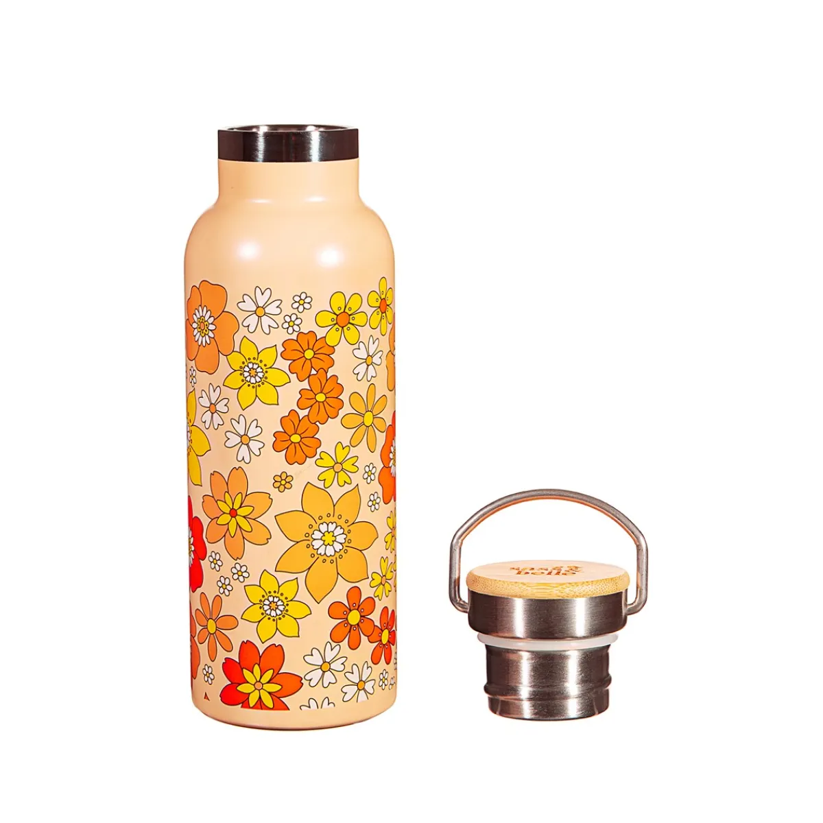 Discount Sass and Belle 70s Floral Water Bottle