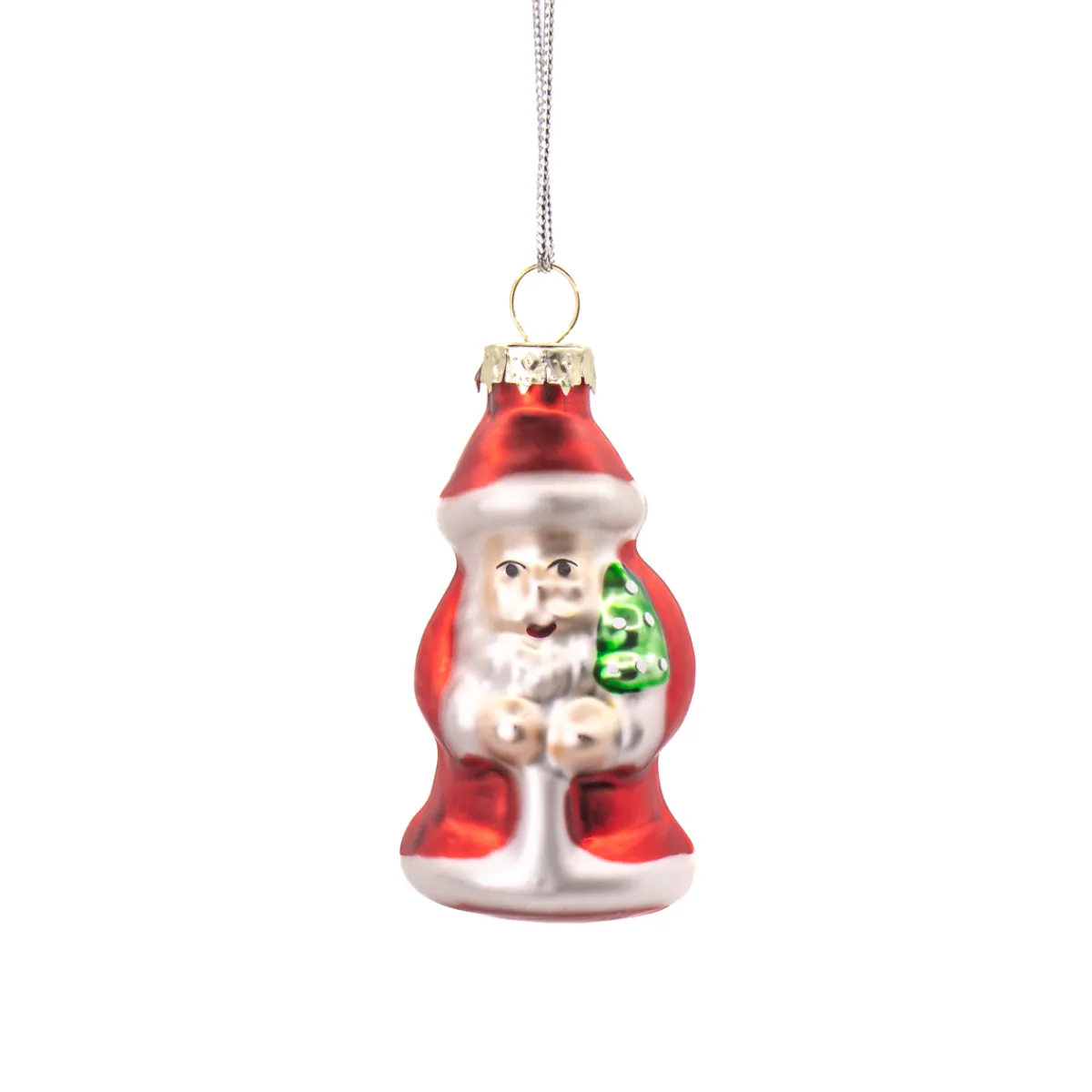 Sale Sass and Belle Santa & Trees Mini Shaped Baubles - Set of 6