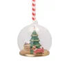 Hot Sass and Belle Santa Paws Dome Bauble