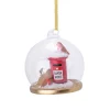 Hot Sass and Belle Santa Post Box Dome Bauble