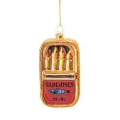 Online Sass and Belle Sardine Tin Shaped Bauble