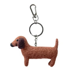 Outlet Sass and Belle Sausage Dog Felt Keyring