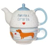 Online Sass and Belle Sausage Dog Tea for One