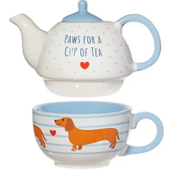 Online Sass and Belle Sausage Dog Tea for One