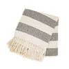 New Sass and Belle Scandi Boho Stripe Blanket Throw
