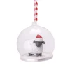 Online Sass and Belle Sheep in Snow Dome Bauble