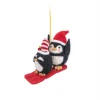 Sale Sass and Belle Sledging Penguins Felt Decoration