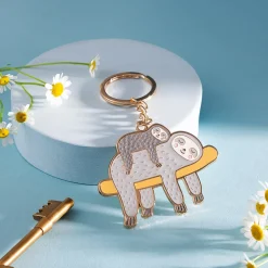 Outlet Sass and Belle Sloth Enamel Keyring