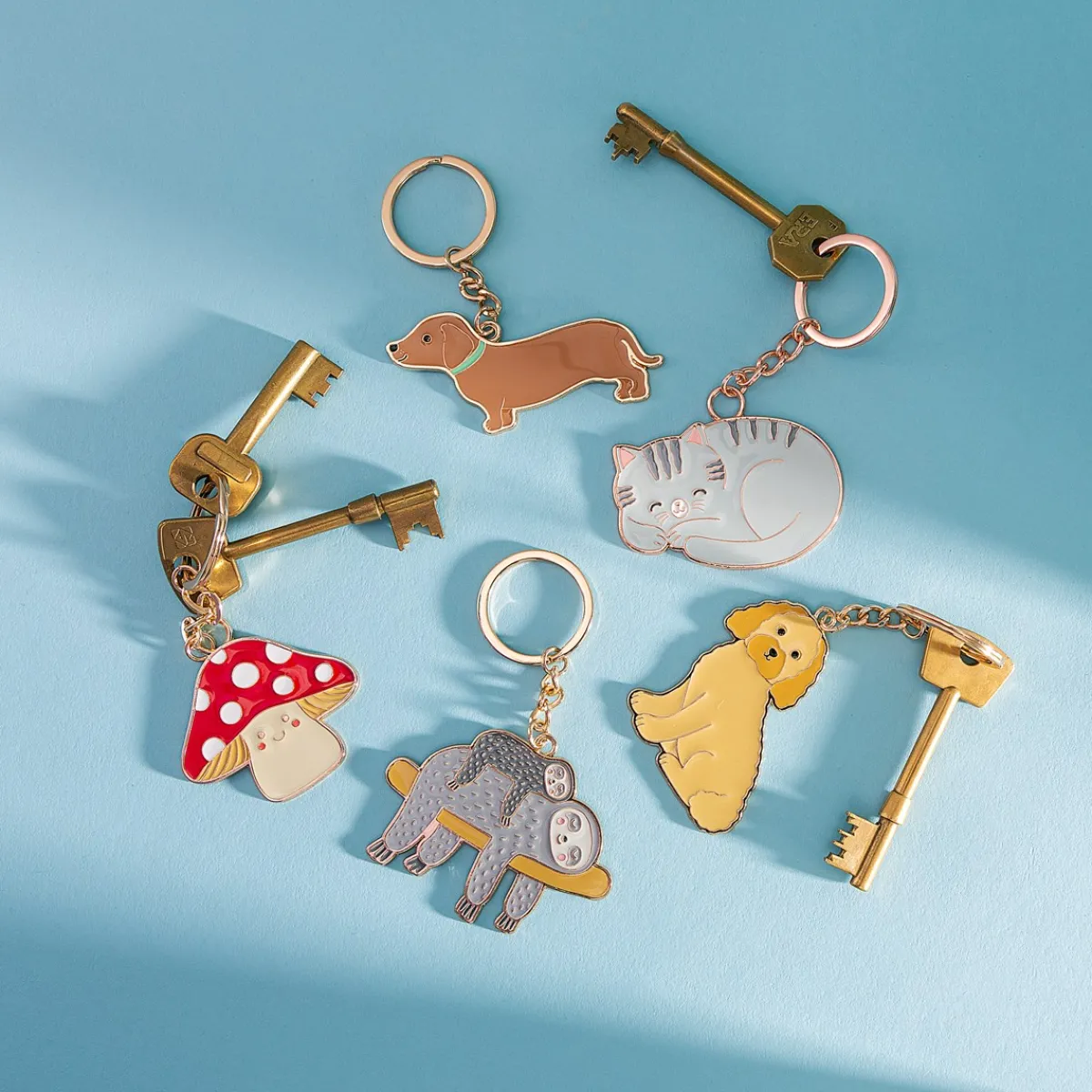 Outlet Sass and Belle Sloth Enamel Keyring