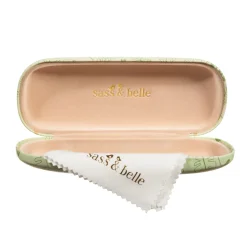 Hot Sass and Belle Sloth Glasses Case