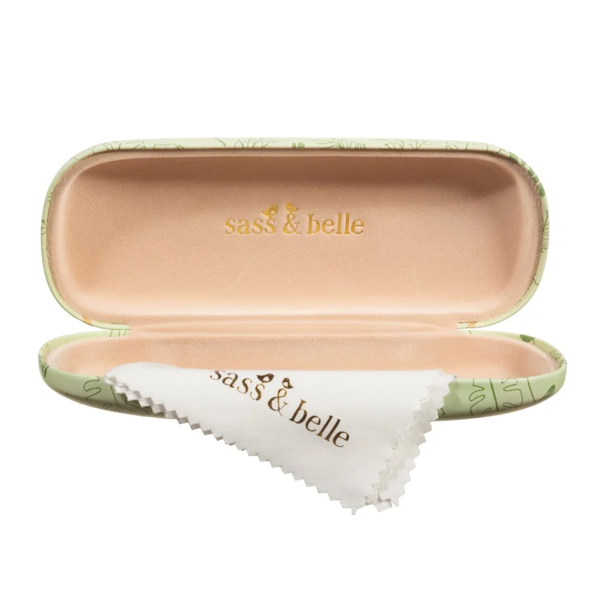 Hot Sass and Belle Sloth Glasses Case