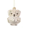 Sale Sass and Belle Snowy Owl Shaped Bauble