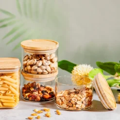 Best Sass and Belle Stacking Glass Storage Jars - Set of 3