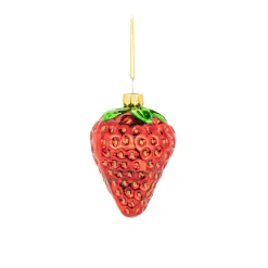 Outlet Sass and Belle Strawberry Shaped Bauble