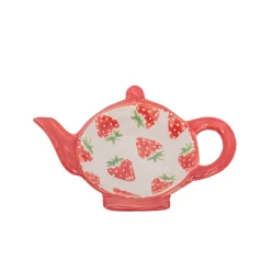 Outlet Sass and Belle Strawberry Tea Bag Dish