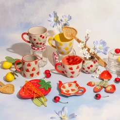 Outlet Sass and Belle Strawberry Tea Bag Dish