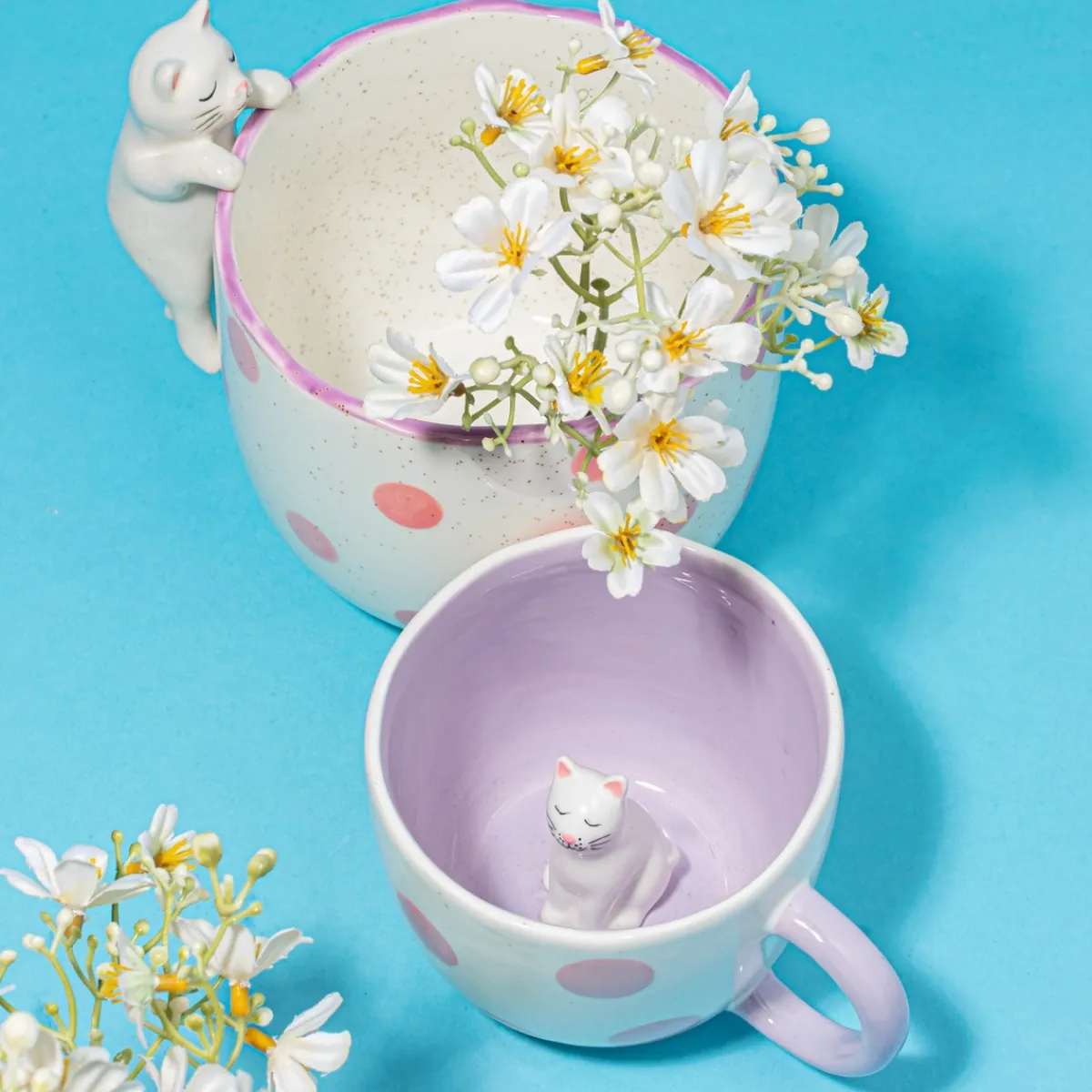 Sass and Belle Surprise Hidden Cat Mug