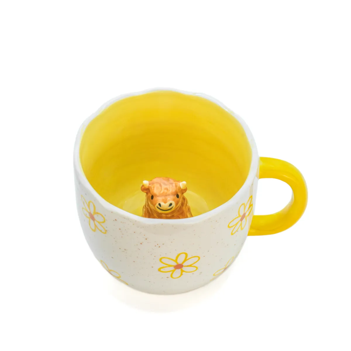 Sass and Belle Surprise Highland Cow Mug
