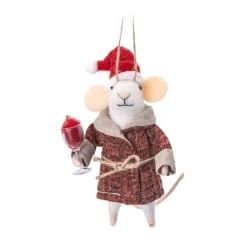 Clearance Sass and Belle Tipple Mouse Felt Decoration