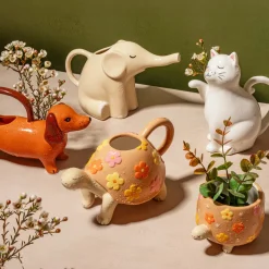 Hot Sass and Belle Tortoise Planter