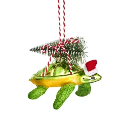 Sass and Belle Turtle with Christmas Tree Shaped Bauble