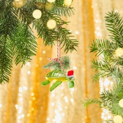 Sass and Belle Turtle with Christmas Tree Shaped Bauble
