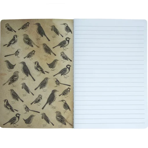 Sass and Belle Vintage Birds A5 Notebook