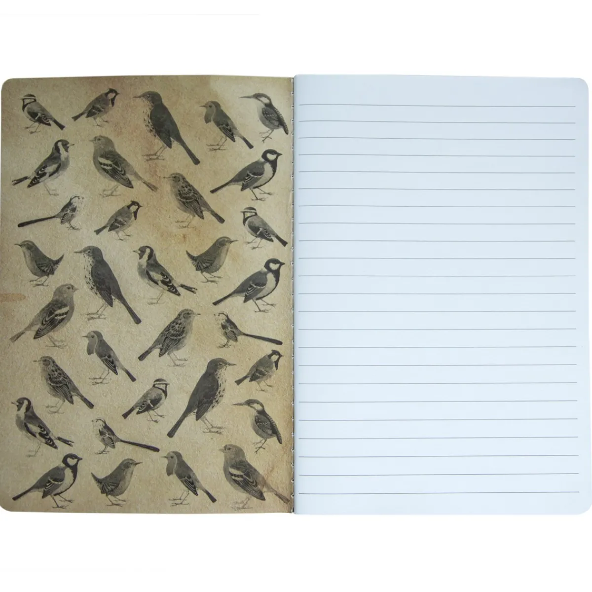 Sass and Belle Vintage Birds A5 Notebook