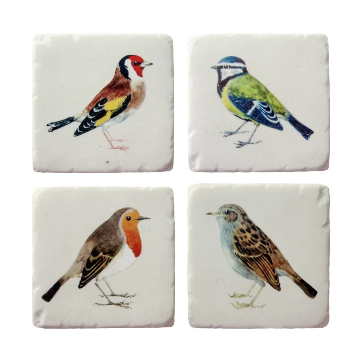 Discount Sass and Belle Vintage Birds Coasters - Set of 4
