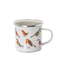 Discount Sass and Belle Vintage Birds Enamel Mug